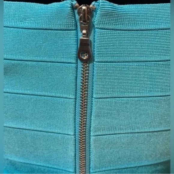 INC International Concepts Blue Gradient Mini Dress - Picture 6 of 10